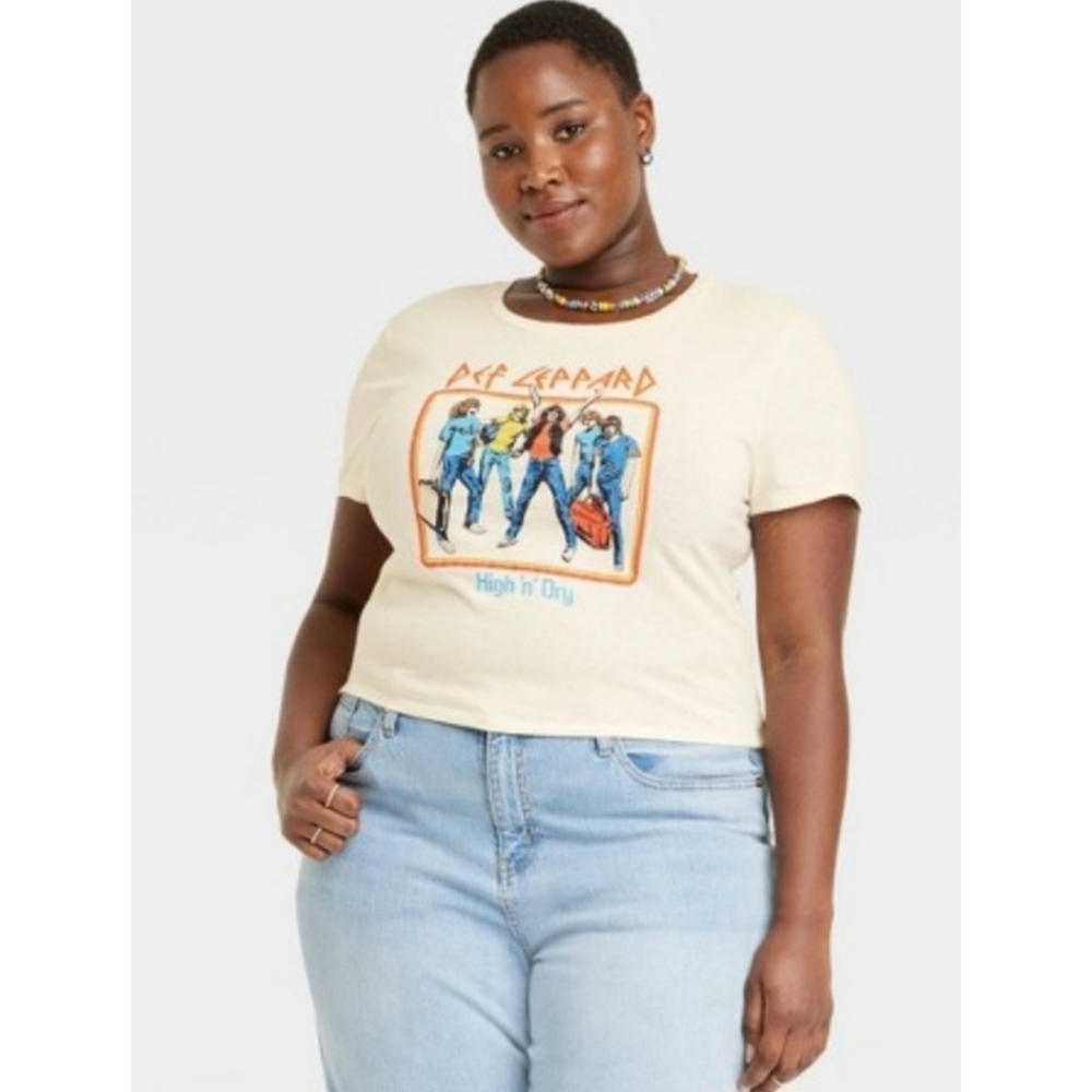 Def Leppard Crop Top - Picture 11 of 14